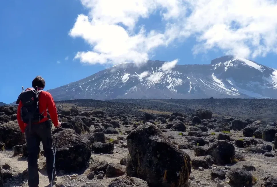 Best scenic route on Mount Kilimanjaro