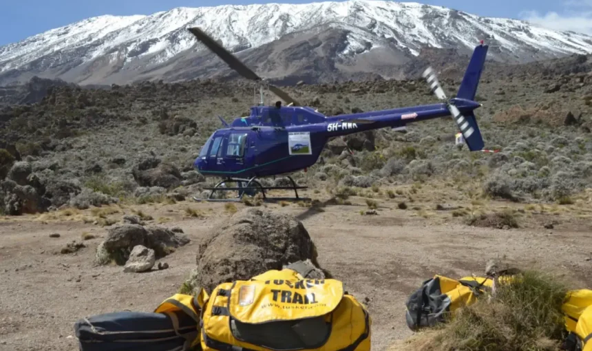Kilimanjaro rescue procedures