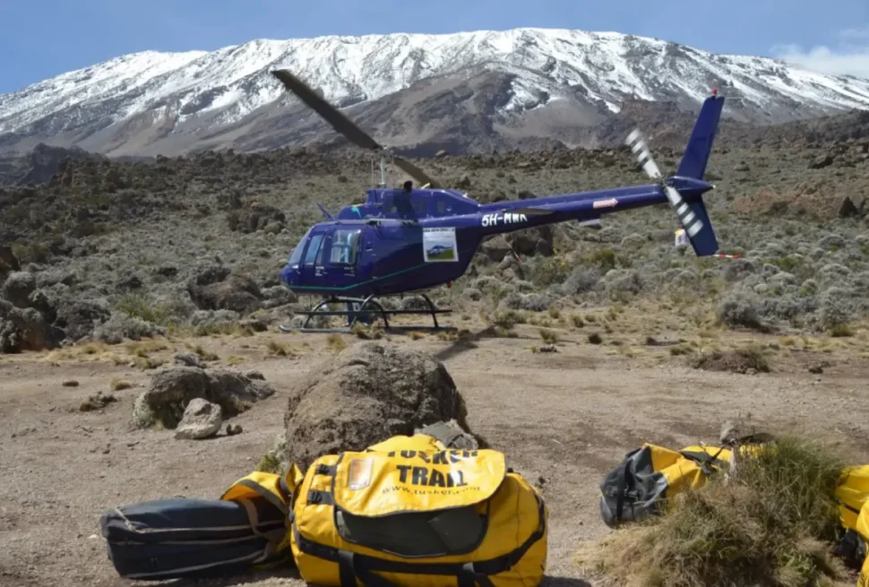 Kilimanjaro rescue procedures