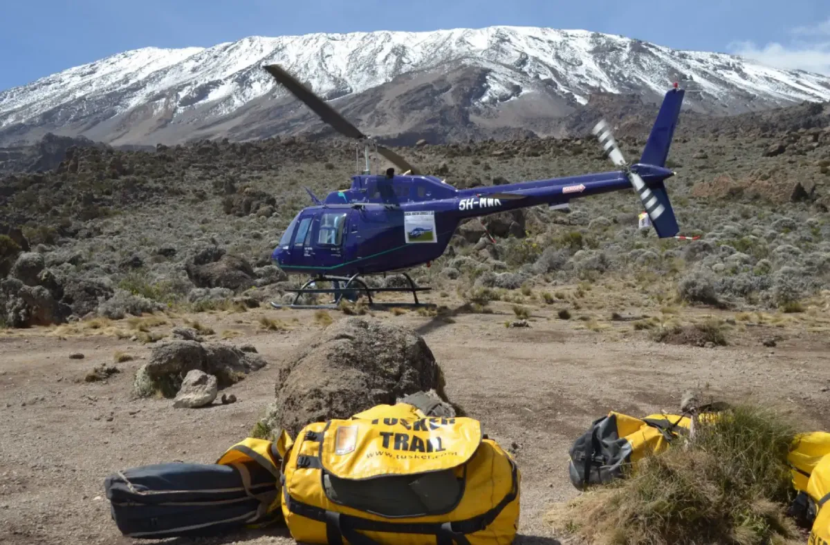 Kilimanjaro rescue procedures
