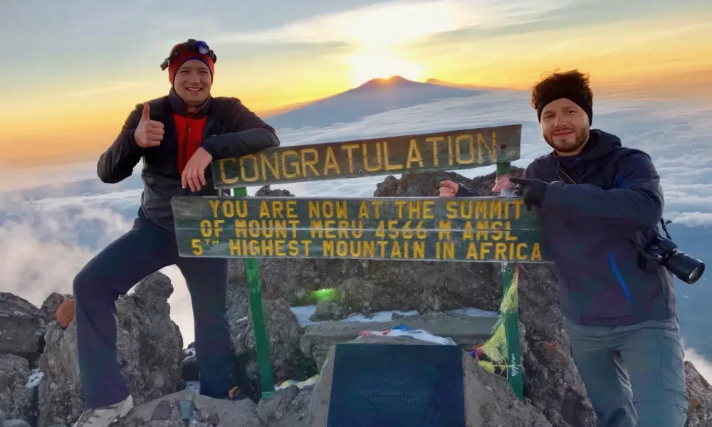 My First Mount Meru Summit: A Personal Account