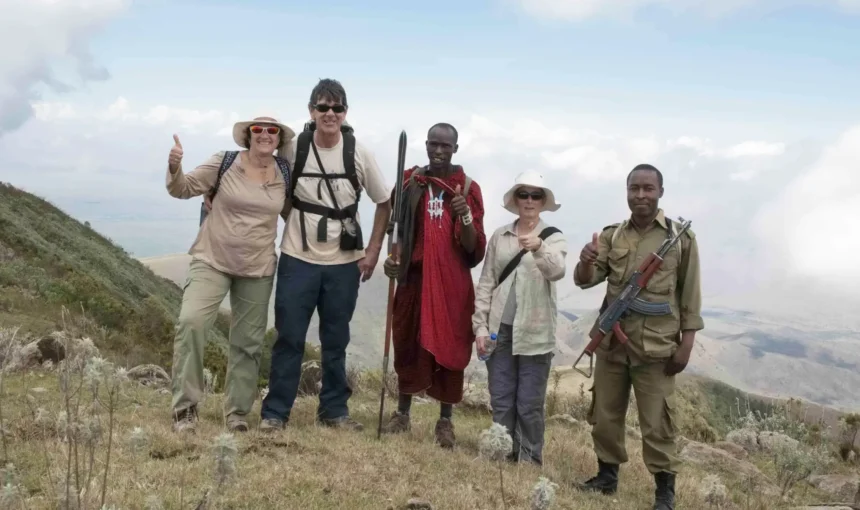 Hiking Mount Makarot in the Ngorongoro Highlands