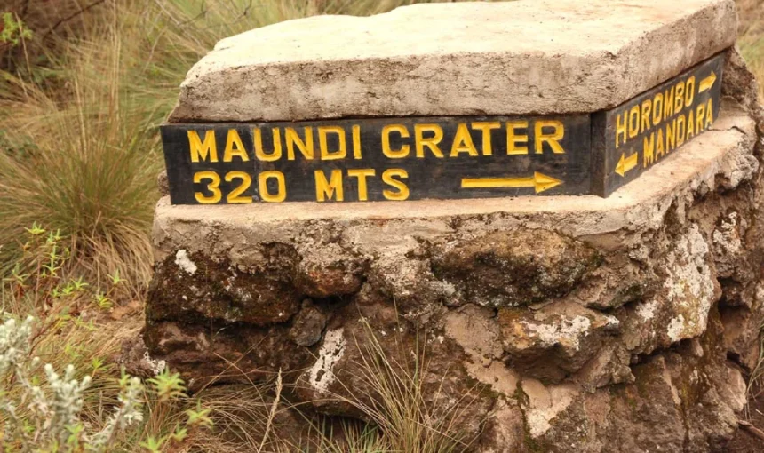 Where is Maundi Crater