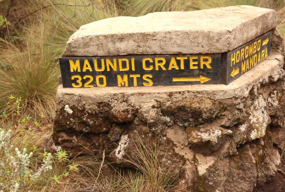 Where is Maundi Crater